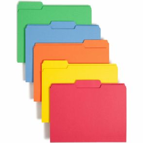 Smead 1/3 Tab Cut Letter Recycled Top Tab File Folder