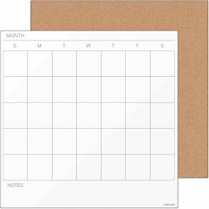 U Brands Frameless Magnetic Dry-Erase Board