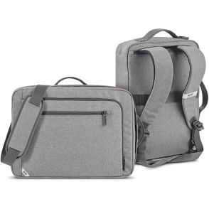 Solo Hybrid Carrying Case (Backpack/Briefcase) for 15.6" Notebook - Gray