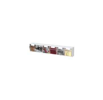 Deflecto Tilt Bin Interlocking Multi-Bin Storage Organizer