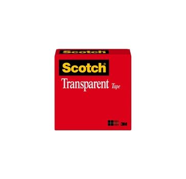 Scotch Transparent Tape - 3/4"W