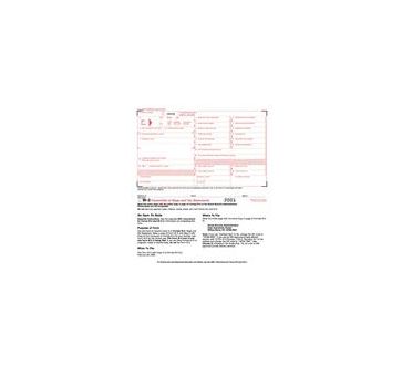 TOPS Continuous W-3 Transmittal of Wage Form