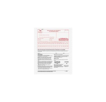 TOPS 1096 Tax Form