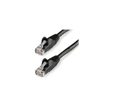 StarTech.com 10ft CAT6 Ethernet Cable - Black Snagless Gigabit - 100W PoE UTP 650MHz Category 6 Patch Cord UL Certified Wiring/TIA