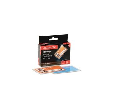 GBC Ultra Clear ID Badge Thermal Laminating Pouches