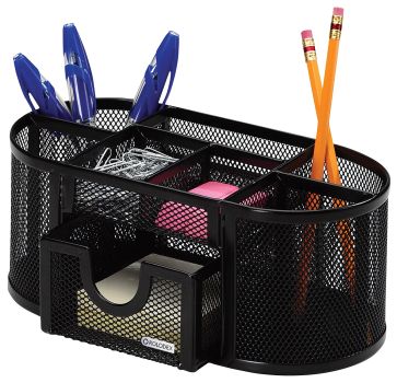 Rolodex Mesh Oval Pencil Cup