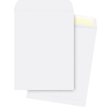 Business Source 28 lb. White Catalog Envelopes