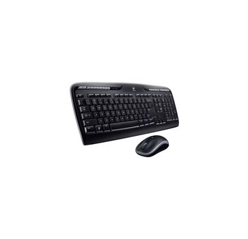 Logitech MK320 Wireless Desktop Combo with Media Shortcuts