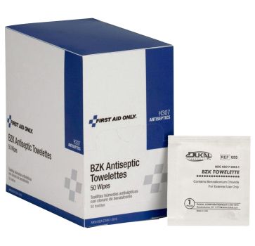 First Aid Only BZK Antiseptic Towelettes