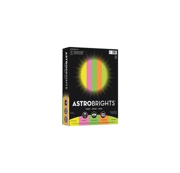 Astrobrights Color Copy Paper - "Neon" ,  5 Assorted Colours