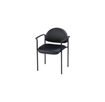 Lorell Reception Guest Chair with Arms