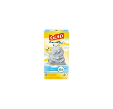 Glad ForceFlex Tall Kitchen Drawstring Trash Bags