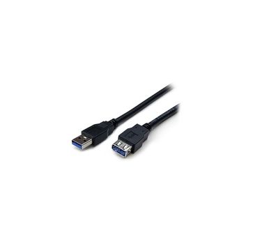 StarTech.com 6 ft Black SuperSpeed USB 3.0 (5Gbps) Extension Cable A to A - M/F