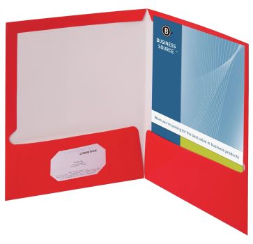 Business Source Letter Pocket Folder