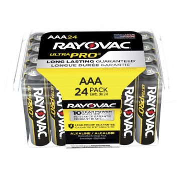 Rayovac Ultra Pro Alka AAA Batteries Storage Pack