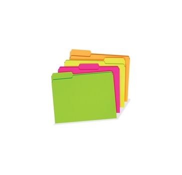 Pendaflex 1/3 Tab Cut Letter Recycled Top Tab File Folder