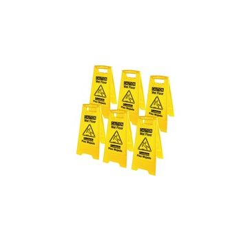 Genuine Joe Universal Graphic Wet Floor Sign