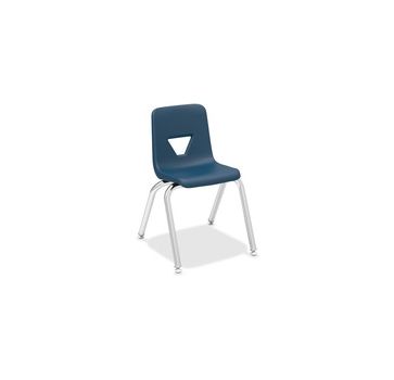 Lorell 14" Seat-height Student Stack Chairs
