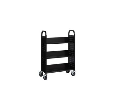 Lorell Single-sided Book Cart