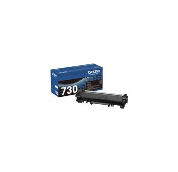 Brother Genuine TN-730 Toner Cartridge - Black