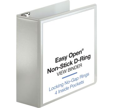 Business Source Locking D-Ring View Binder