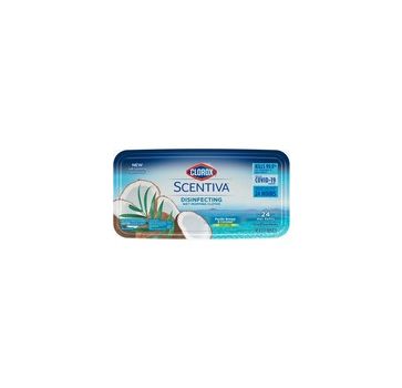 Clorox Scentiva Disinfecting Wet Mopping Cloth Refills