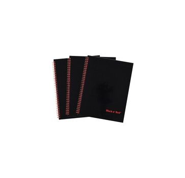 Black n' Red Hardcover Twinwire Business Notebook