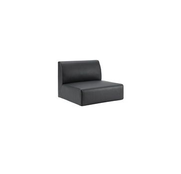 Lorell Contemporary Reception Collection Single Seat Sofa