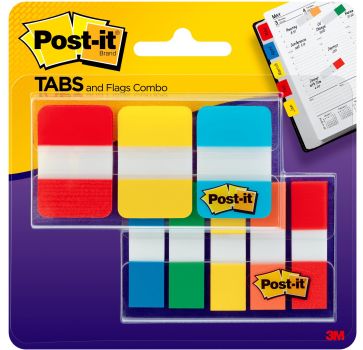 Post-it Tabs and Flags Combo Pack