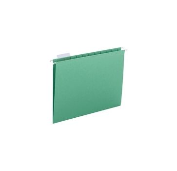 Business Source 1/5 Tab Cut Letter Recycled Hanging Folder