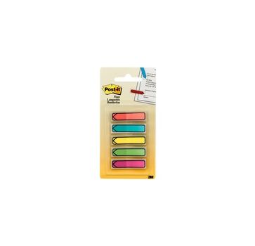 Post-it Arrow Flags in On-the-Go Dispenser - Bright Colors