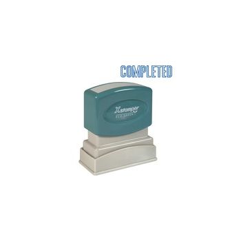 Xstamper COMPLETED Title Stamp