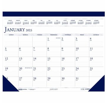 House of Doolittle Perforated Top Desk Pad Calendar